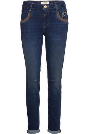 Mos Mosh Mmnaomi Shade Blue Jeans Bottoms Jeans Skinny Blue