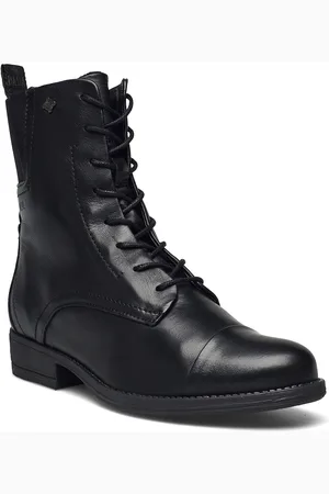 Dasia Elm Shoes Boots Ankle Boots Laced Boots Black