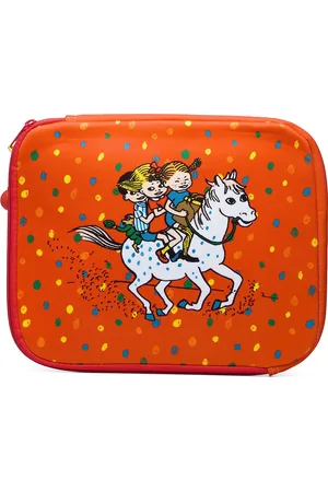 Pippi Langstrømpe Pippi Tablet Sleeve Tote Laukku Red