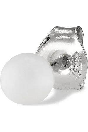 Jane Koenig Splash Bead Stud Accessories Jewellery Earrings Single Earring Silver