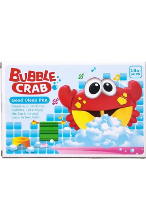 Carlo Baby Bubbelkrabba Med Musik Toys Bath & Water Toys Bath Toys Multi/patterned