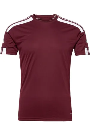adidas Squadra 21 Jersey Short Sleeve Tops T-shirts Short-sleeved Red