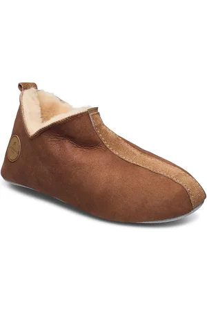 Shepherd Lina Aamutossut Tohvelit Brown