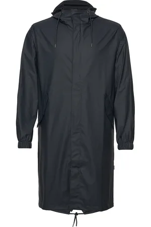 Rains Fishtail Parka W3 Outerwear Rainwear Rain Coats Navy