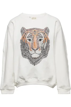 Ma-ia Family Kide Collegetröja Tops Sweat-shirts & Hoodies Sweat-shirts White