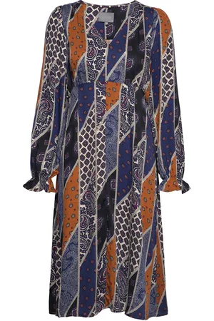 Culture Cutara Short Dress Polvipituinen Mekko Multi/patterned