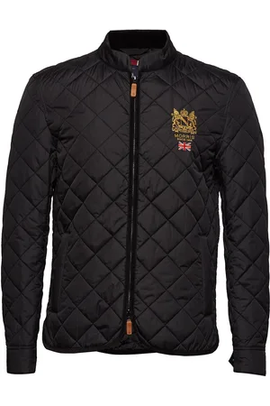 Morris Trenton Quilted Jacket Designers Jackets Quilted Jackets Black