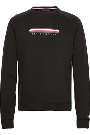 Tommy Hilfiger Track Top Underwear Night & Loungewear Pyjama Tops Black