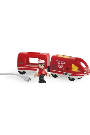 Brio 33746 Genopladeligt Tog Med Usb-Kabel Toys Toy Cars & Vehicles Toy Vehicles Trains Multi/patterned
