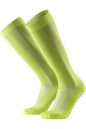 DANISH ENDURANCE Compression Socks Sport Socks Regular Socks Yellow