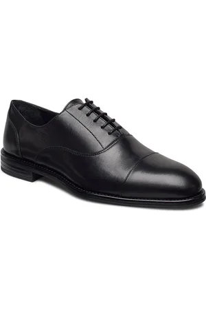 Tiger of Sweden Lathan Designers Business Laced Shoes Black