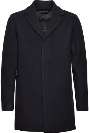 Clean Cut Ralf Jacket Villakangastakki Pitkä Takki Black