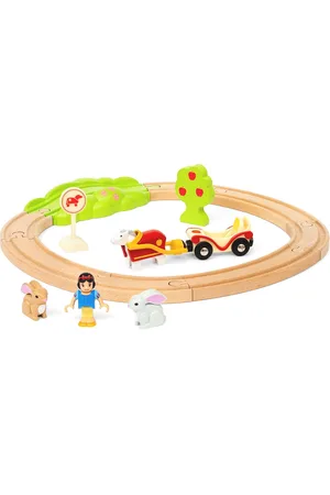 Brio 32299 Disney Princess Snehvide Togsæt Med Dyr Toys Toy Cars & Vehicles Toy Vehicles Trains Multi/patterned