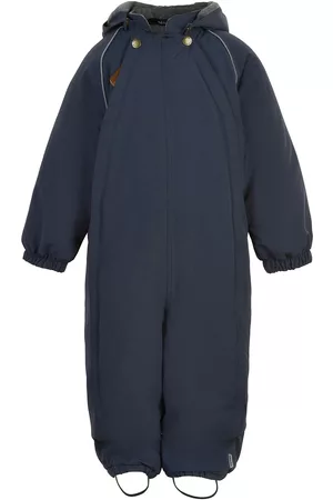 Mikk-Line Vauvat Toppahaalarit - Nylon Baby Suit - Solid Outerwear Coveralls Snow/ski Coveralls & Sets Sininen