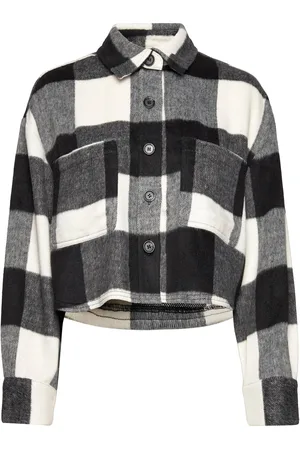 Gina Tricot Ginnie Short Shacket Villakangastakki Multi/patterned