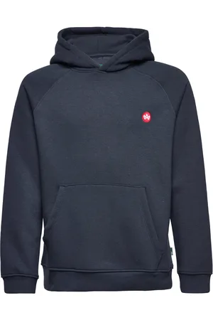 Kronstadt Lars Kids Organic/Recycled Hoodie Tops Sweat-shirts & Hoodies Hoodies Navy