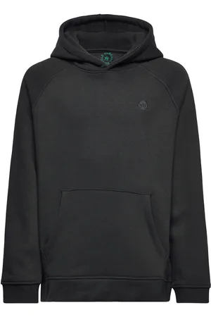 Kronstadt Lars Kids Organic/Recycled Hoodie Tops Sweat-shirts & Hoodies Hoodies Black