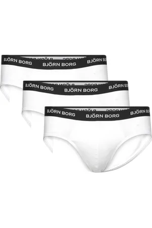 Björn Borg Cotton Stretch Brief 3P Y-sepalus Briefs Alushousut White
