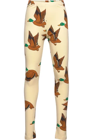 Mini Rodini Ducks Aop Leggings Bottoms Leggings Multi/patterned