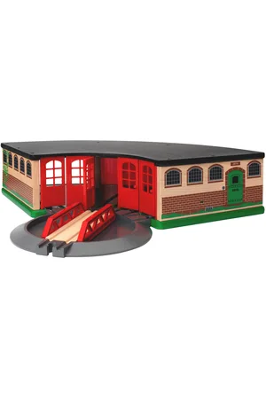 Brio 33736 Stor Remise Toys Toy Cars & Vehicles Toy Vehicles Train Accessories Multi/patterned