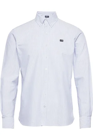 SEBAGO Oxford Stripe Shirt B.d. Tops Shirts Casual Blue