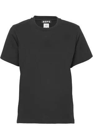 Hope Naiset T-paidat - Standard Tee T-shirts & Tops Short-sleeved Musta