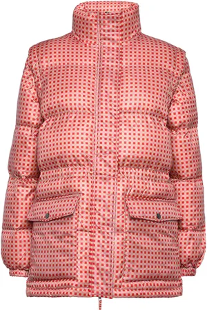 Noella Emilia Puffer Jacket Vuorillinen Takki Topattu Takki Multi/patterned