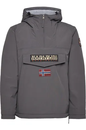 Napapijri Rainforest Winter Anorak Jacket Outerwear Jackets Anoraks Grey