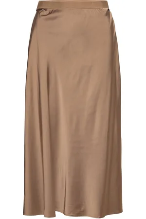 Munthe Babe Polvipituinen Hame Beige