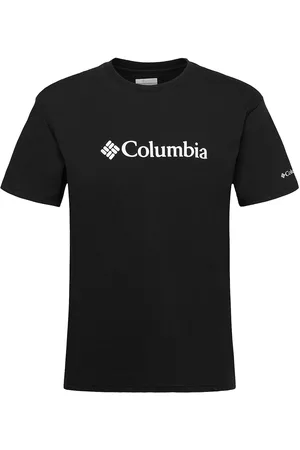 Columbia Csc Basic Logo Short Sleeve Sport T-shirts Short-sleeved Black