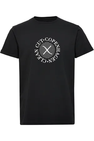 Clean Cut Tanner Tee S/S Tops T-shirts Short-sleeved Black