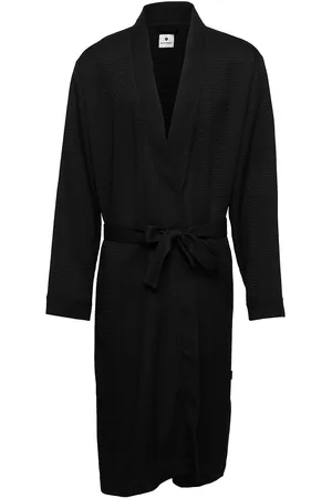 JBS of Denmark Jbs Of Dk Waffel Bathrobe Fsc Aamutakki Kylpytakki Black