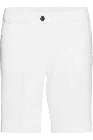 Abacus Lds Cleek Stretch Shorts 46Cm Bottoms Shorts Sport Shorts White
