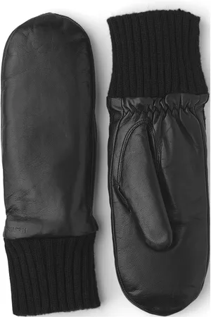 Hestra Tina Black Accessories Gloves Thumb Gloves Black
