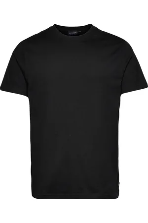 Lexington Ricky Organic Cotton Tee Tops T-shirts Short-sleeved Black