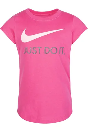 Nike Te-S/S Tee Sport T-shirts Short-sleeved Pink