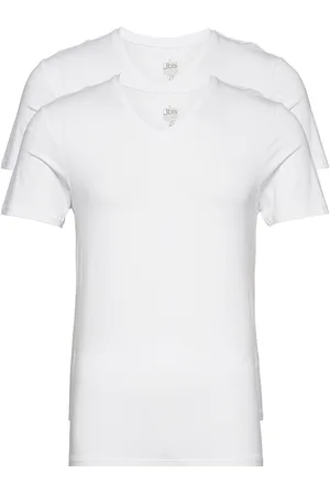 JBS 2-Pack V-Neck Bamboo. Tops T-shirts Short-sleeved White