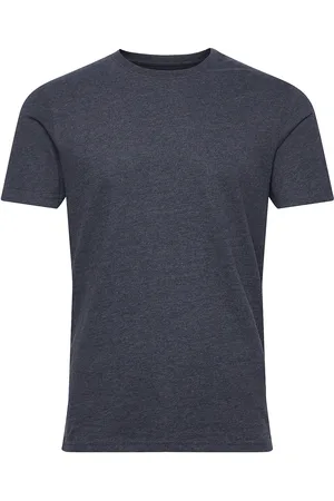 Solid Sdrock Ss Tops T-shirts Short-sleeved Navy