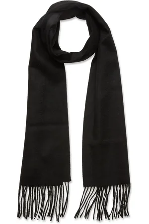 Lyle & Scott Lambswool Scarf Accessories Scarves Winter Scarves Black