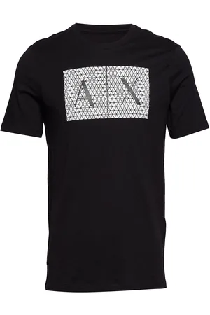 Armani Exchange T-Shirt Tops T-shirts Short-sleeved Black