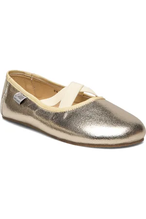 Sofie Schnoor Baby and Kids Melask Indoor Shoe Ballerinat Gold