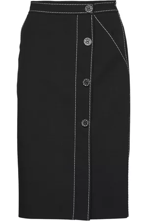Moschino Naiset Hameet - Skirt Polvipituinen Hame Musta