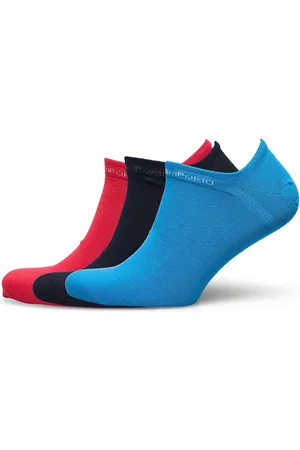 Panos Emporio Pe 3Pk Willem Coolmax Sporty Sneaker Nilkkasukat Lyhytvartiset Sukat Blue