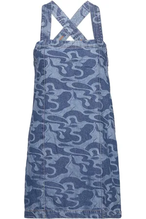 Envii Ensun Sl Dress Bleach 6863 Lyhyt Mekko Blue