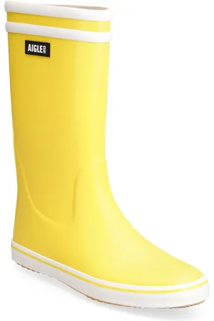 Aigle Ai Malouine 2 Jaune/Blanc Kumisaappaat Kengät Yellow