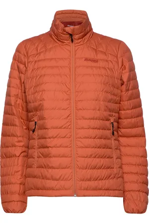 Bergans Lava Light Down Jacket Women Terracotta Xs Sport Jackets Padded Jacket Orange