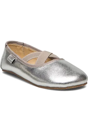 Sofie Schnoor Baby and Kids Melask Indoor Shoe Ballerinat Silver