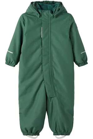 NAME IT Nmnsnow10 Suit Solid Fo Outerwear Coveralls Snow/ski Coveralls & Sets Vihreä