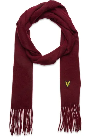 Lyle & Scott Lambswool Scarf Accessories Scarves Winter Scarves Red