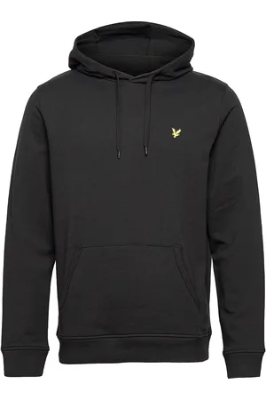 Lyle & Scott Pullover Hoodie Tops Sweat-shirts & Hoodies Hoodies Black
